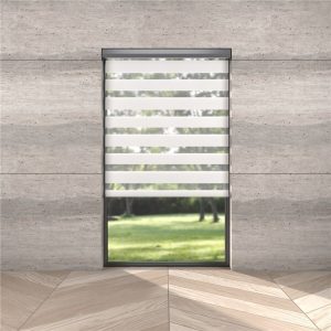 Double Roller DRF Rhodos Blanc-0100 Coulisse