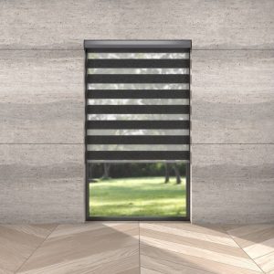 Double Roller DRF Thasos Charcoal-0300 Coulisse