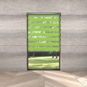 Double Roller DRF Zakynthos Lime-1300 Coulisse