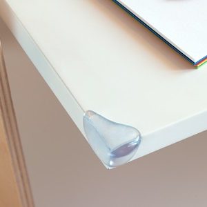 Γωνιακό Προστατευτικό Επίπλων Σετ/8 PVC Διάφανο 3,4x2,5x2,0εκ. Inofix