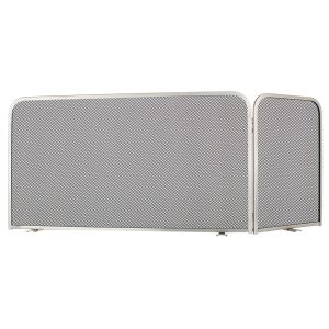 Κάλυψη Τζακιού 584 Νίκελ Ματ 80-90x35-40x50εκ. Zogometal