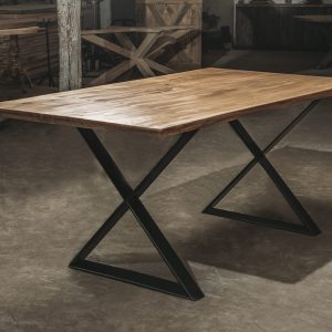 Πόδι Τραπεζιού RX-72 Μεταλλικό Ασημί Ecotrade